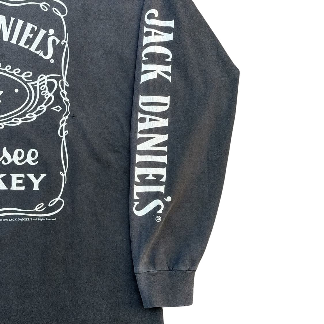 빈티지 99s 잭다니엘 로고 롱슬리브 상품이미지5