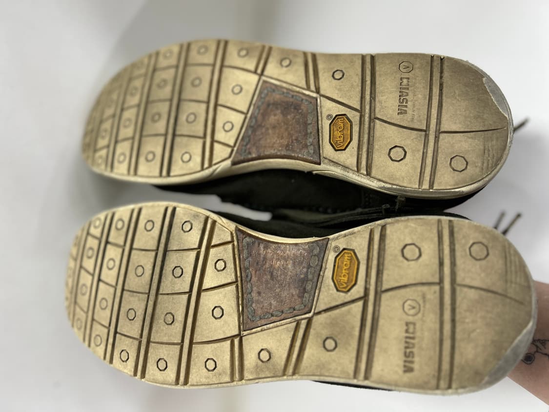 VISVIM 비즈빔 올리브 스웨이드 FBT 하프달러콘초 커스텀 9.5 상품이미지9