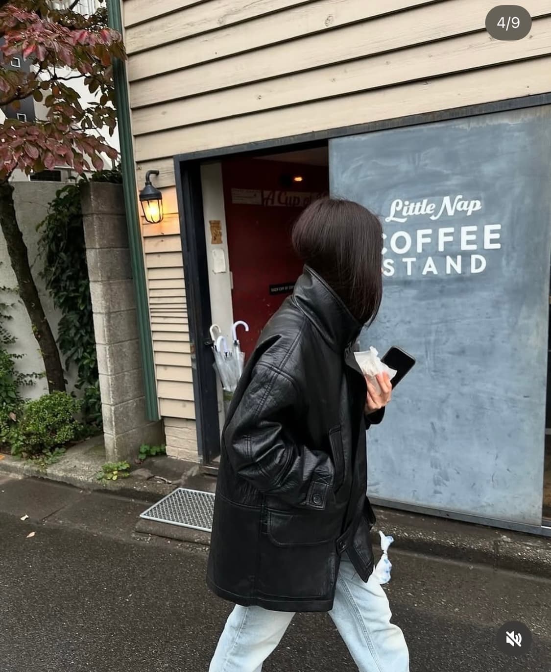 더베를린 레더 퍼 하프 코트 상품이미지8