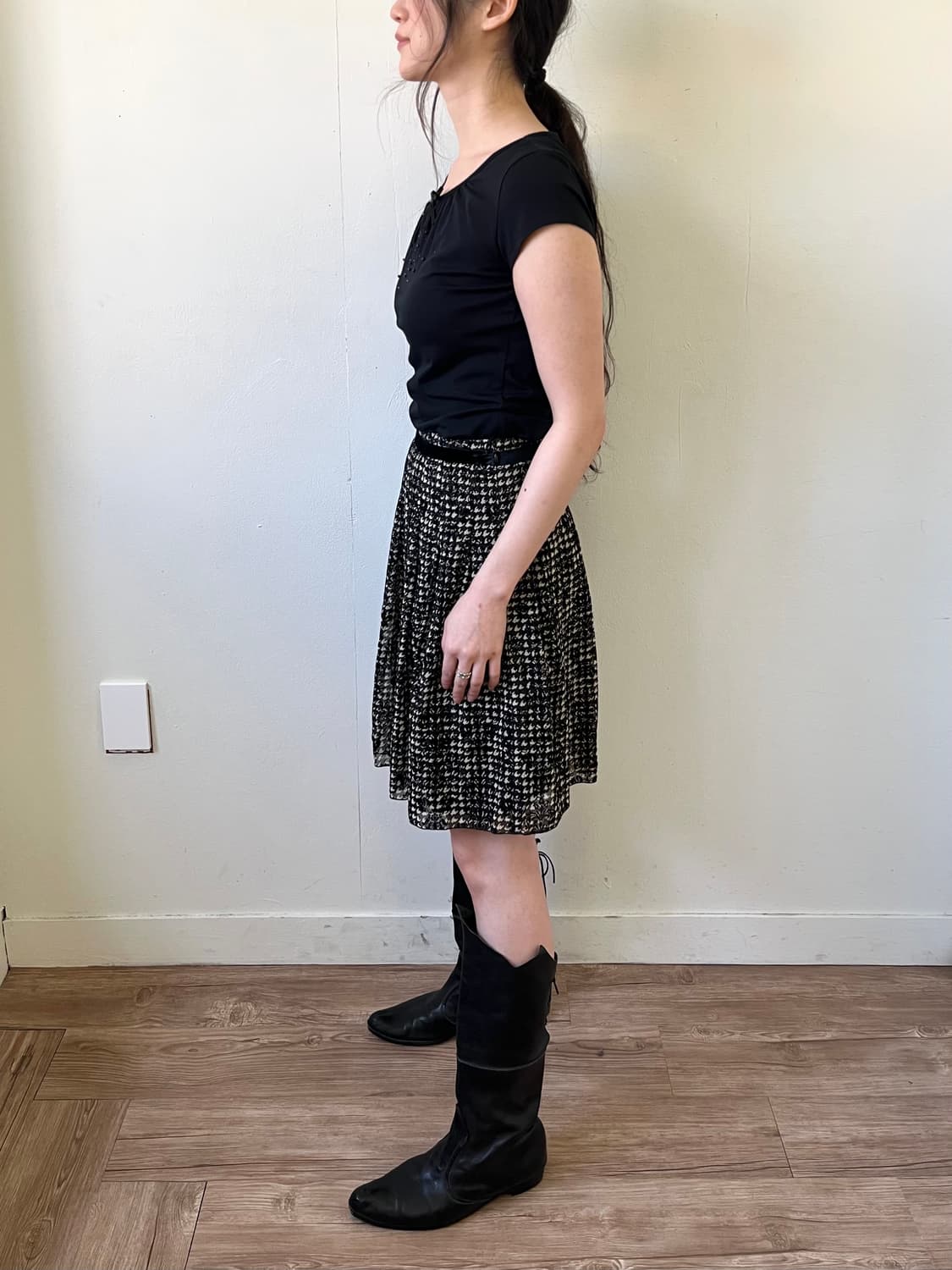 LANVIN 블랙 아트 탑 상품이미지9