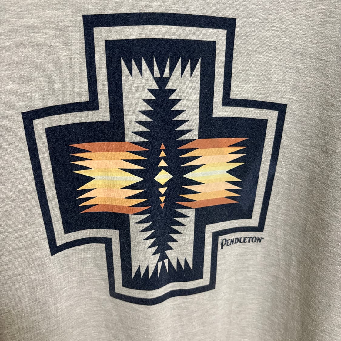 펜들턴 네이티브 아메리칸 나바호 프린트 맨투맨 스웻셔츠 / 그레이, XL 상품이미지5