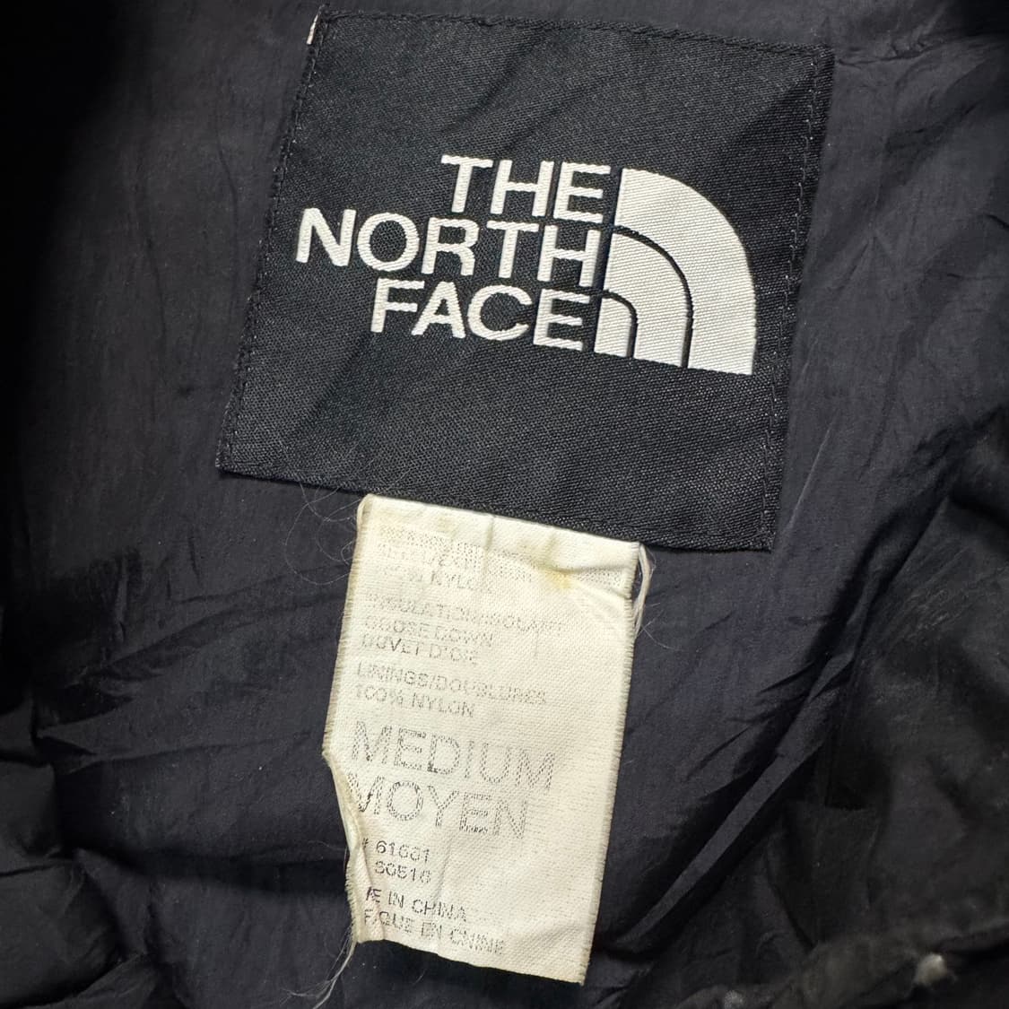 Name : 노스페이스 자수로고 블랙컬러 눕시 숏패딩 :)  상품이미지3