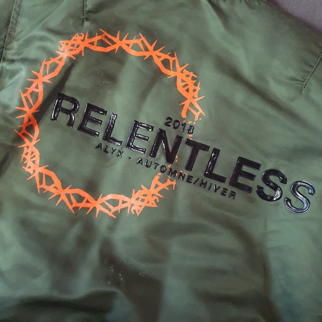 알릭스 알파인더스트리 ma1 항공점퍼 자켓 xs 상품이미지2