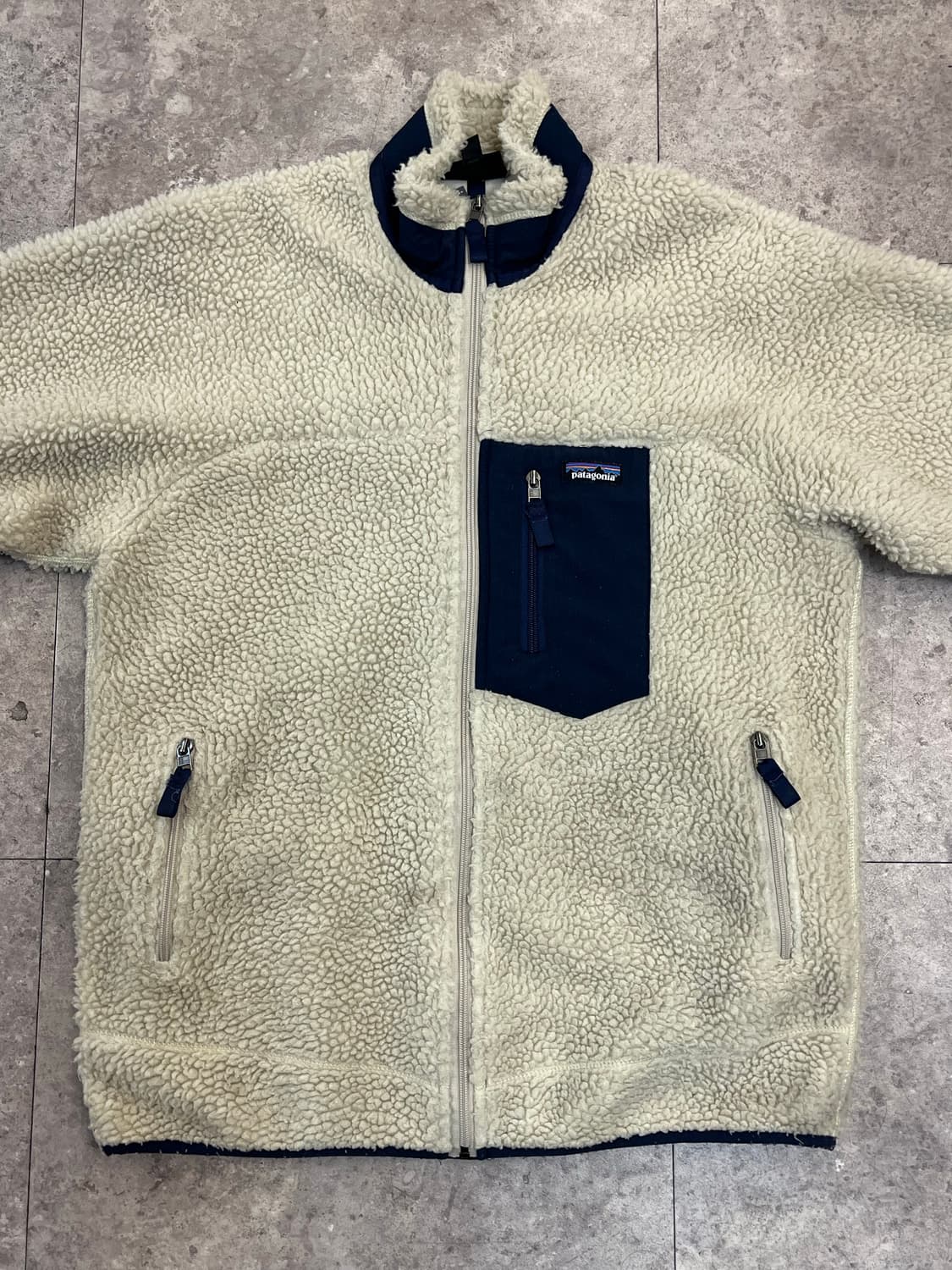 파타고니아 플리스 자켓 베이지 XL #csz2680 상품이미지4