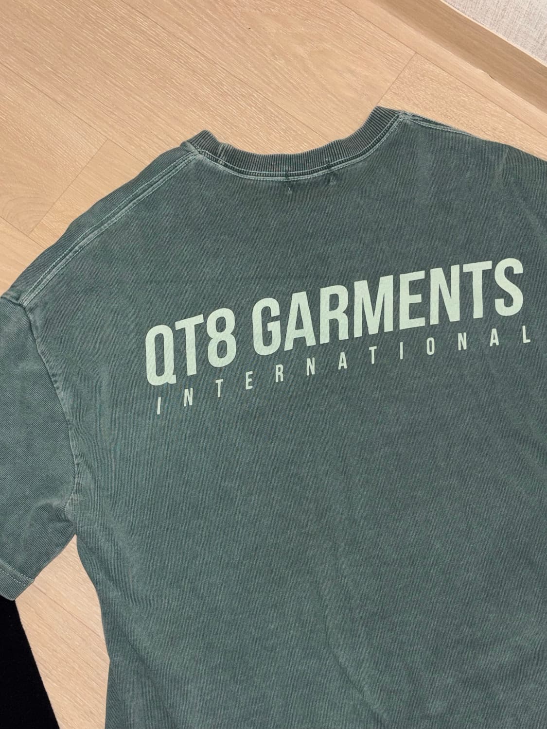 QT8 오버핏 레이어드 티셔츠 상품이미지5