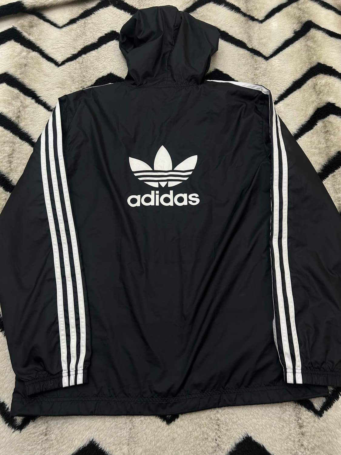 [S]아디다스 오버핏 3st 바람막이/블랙 상품이미지5