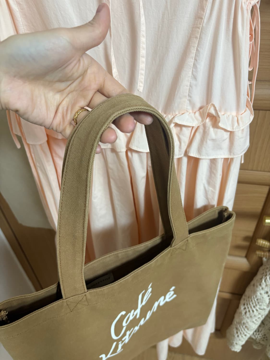 카페 키츠네 에코백 상품이미지6