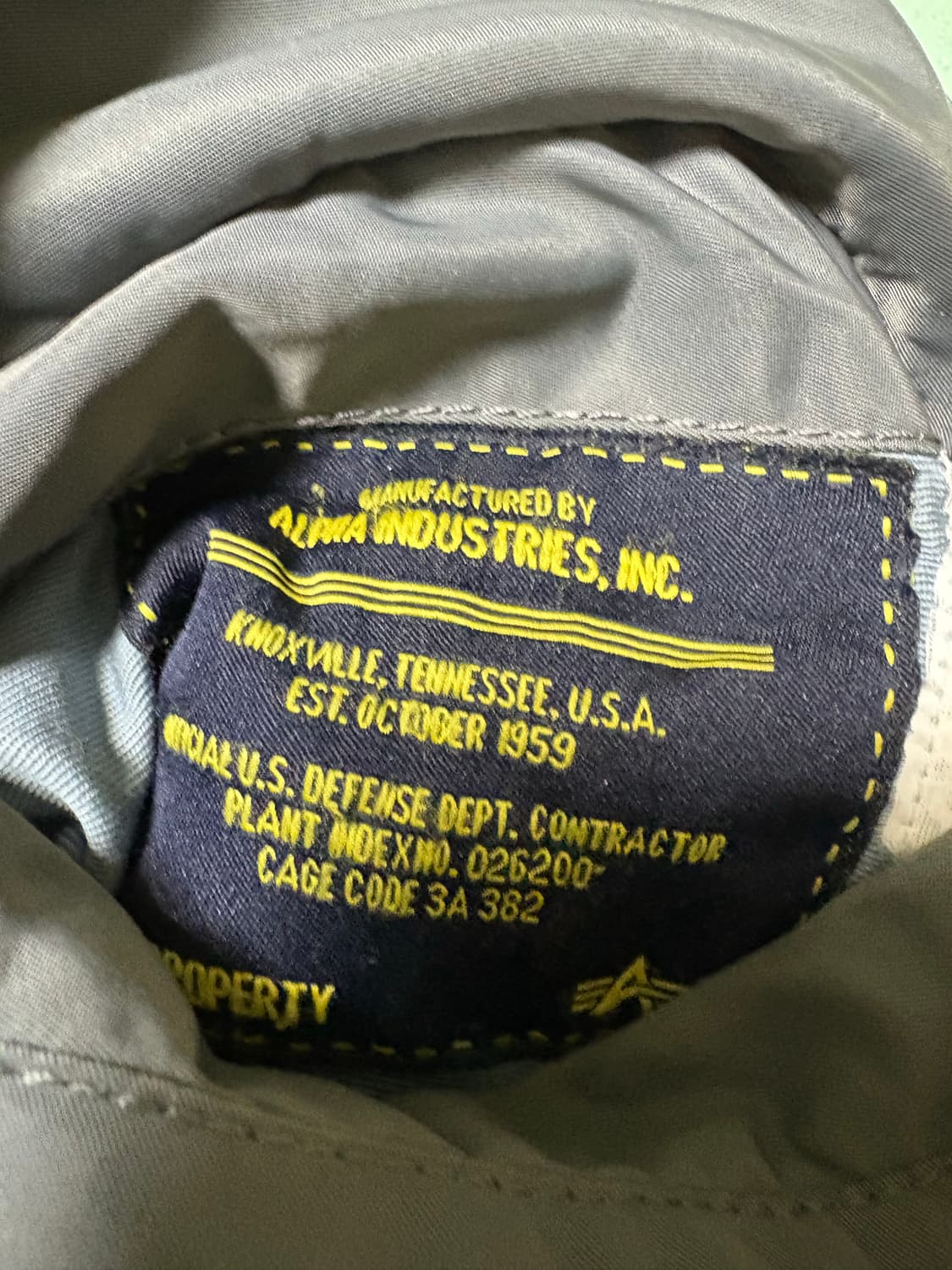 알파인터스트리 항공자켓 리버시블 상품이미지5