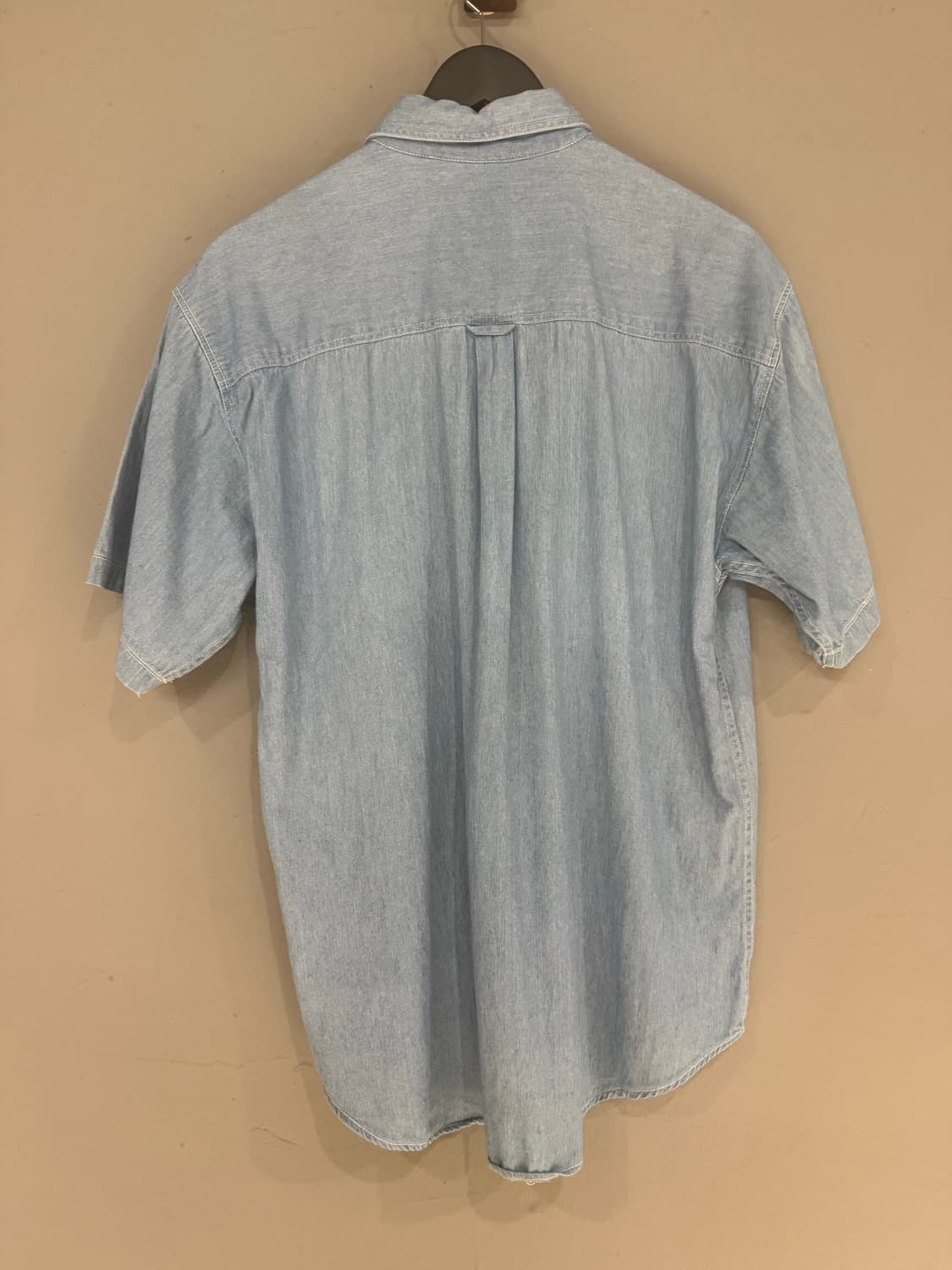 2-pocket detail denim shirt 상품이미지7
