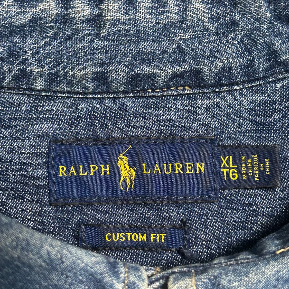 XL 폴로랄프로렌 클래식핏 데님 셔츠 상품이미지4