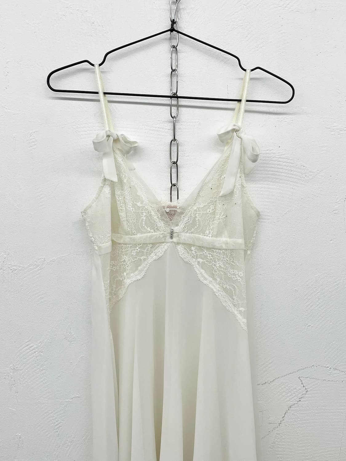 에블린 화이트페어리 리본 슬립 상품이미지5