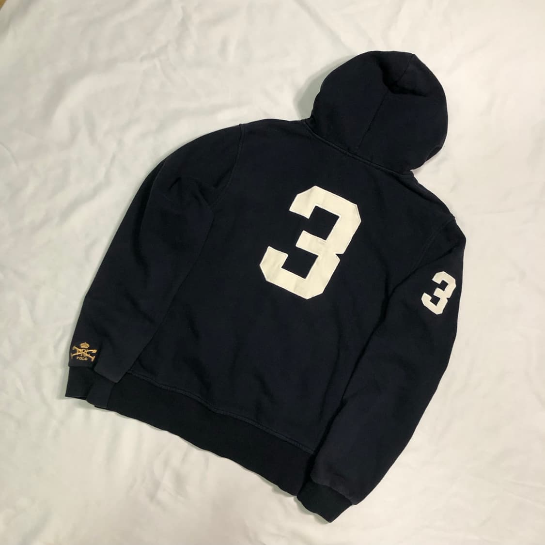 폴로 랄프로렌 LXVII 빅포니 네이비 후드티 상품이미지3