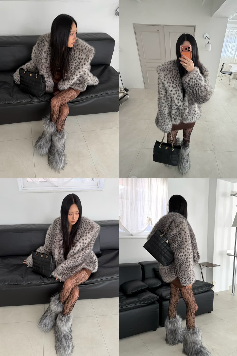 샤넬 초코바 체인 숄더백 상품이미지2