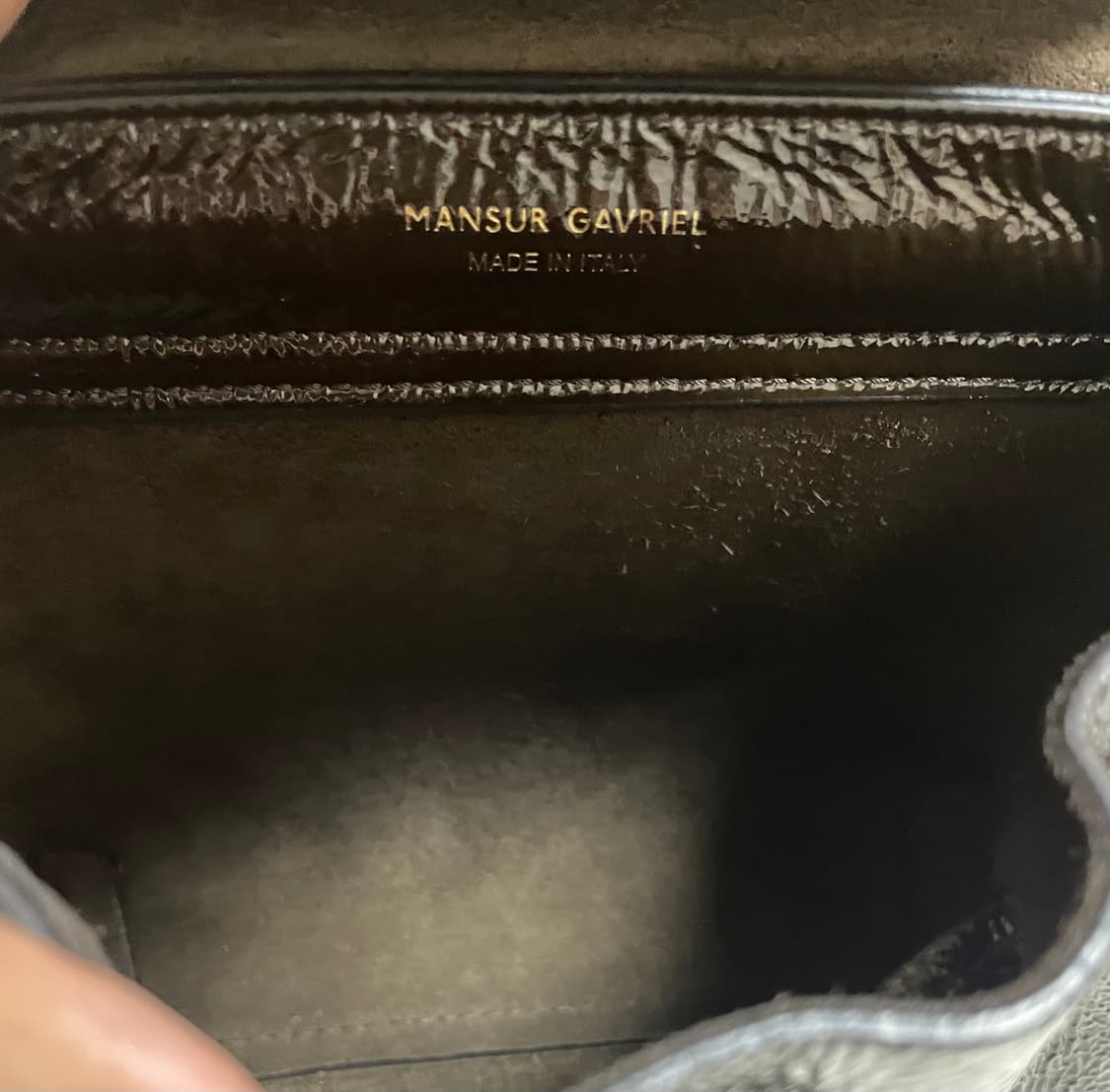 만수르가브리엘 레이디백 미니 숄더백 크로스백 토트백 카카오 송아지가죽 상품이미지8