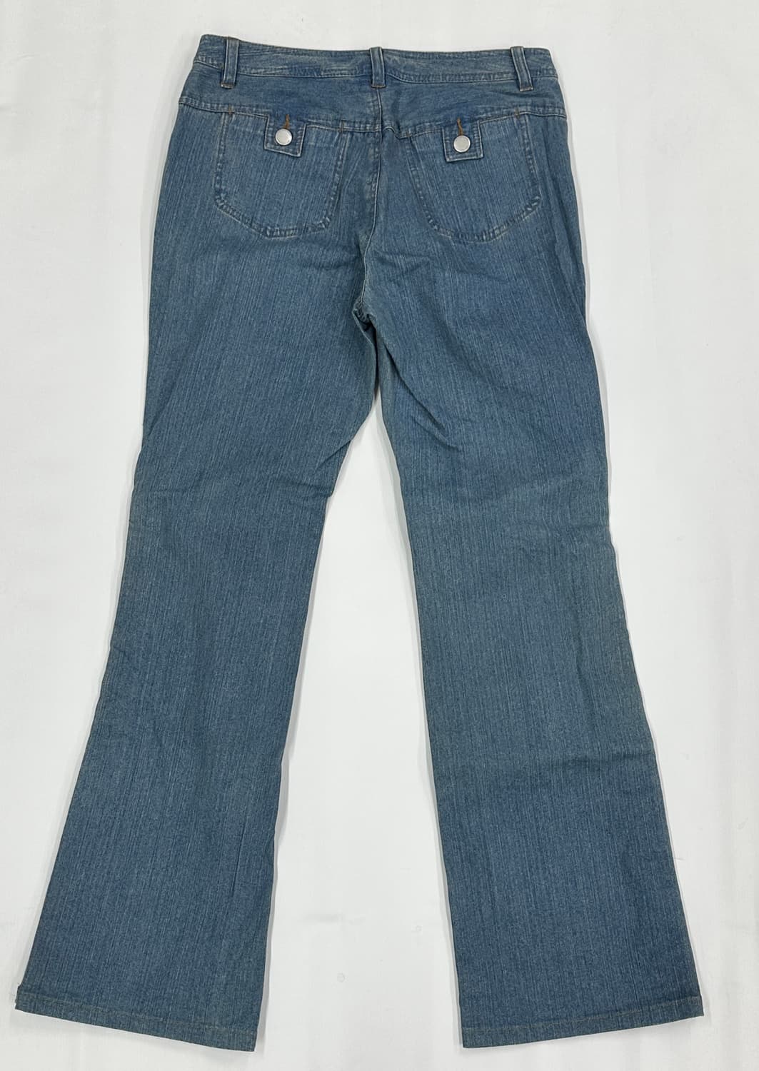 y2k 옆트임 워싱 사이드 버튼  펑크 보헤미안 갸루 데님 팬츠 상품이미지4