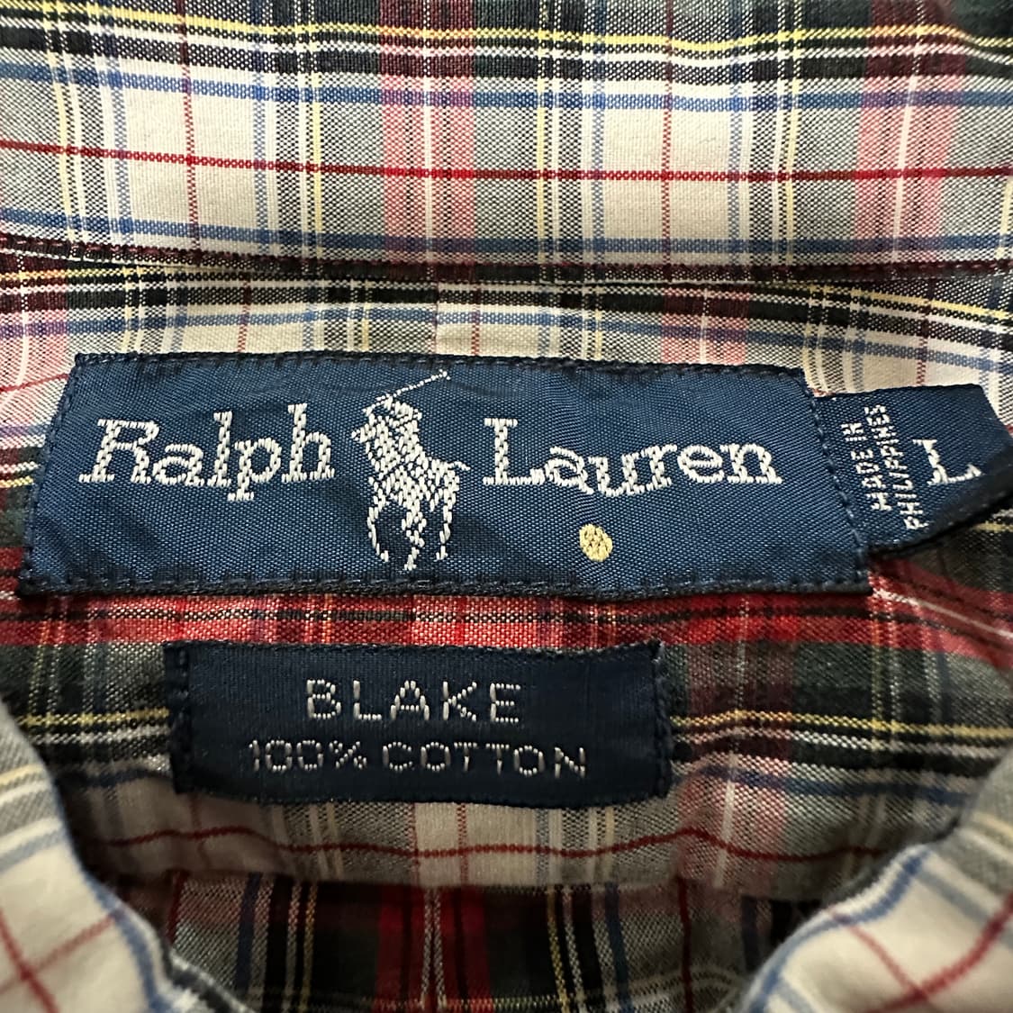 POLO RALPH LAUREN check shirt 상품이미지5