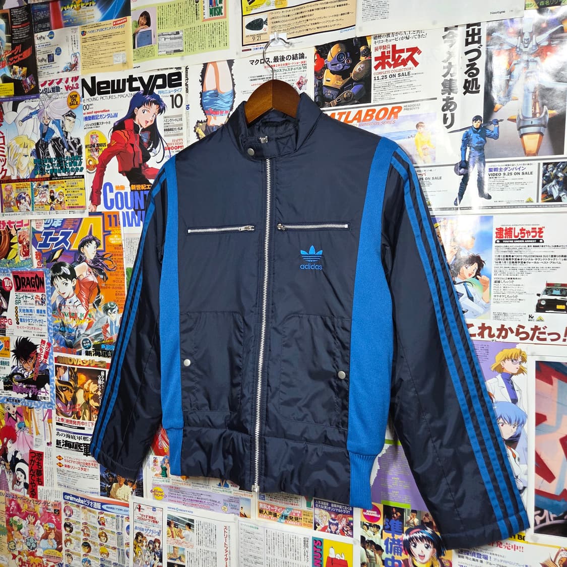 아디다스 파이어버드 배색 레이싱 패디드 자켓 상품이미지2