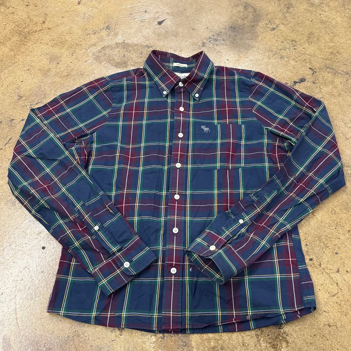 아베크롬비 체크 셔츠  상품이미지2