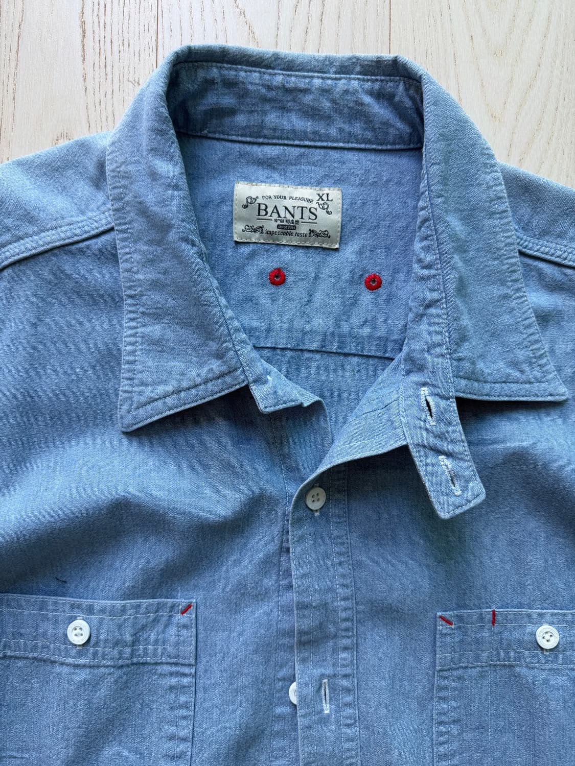 BANTS PFS Chambray Cotton Work Shirt One 상품이미지4