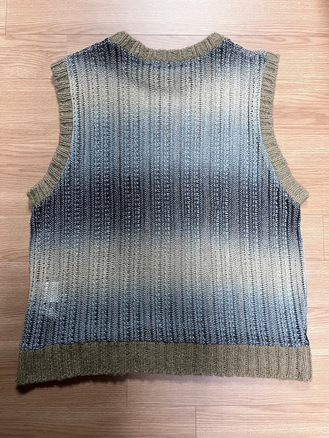 앤더슨벨 유니섹스 컷 앤 소운 니트 베스트 XL 상품이미지4