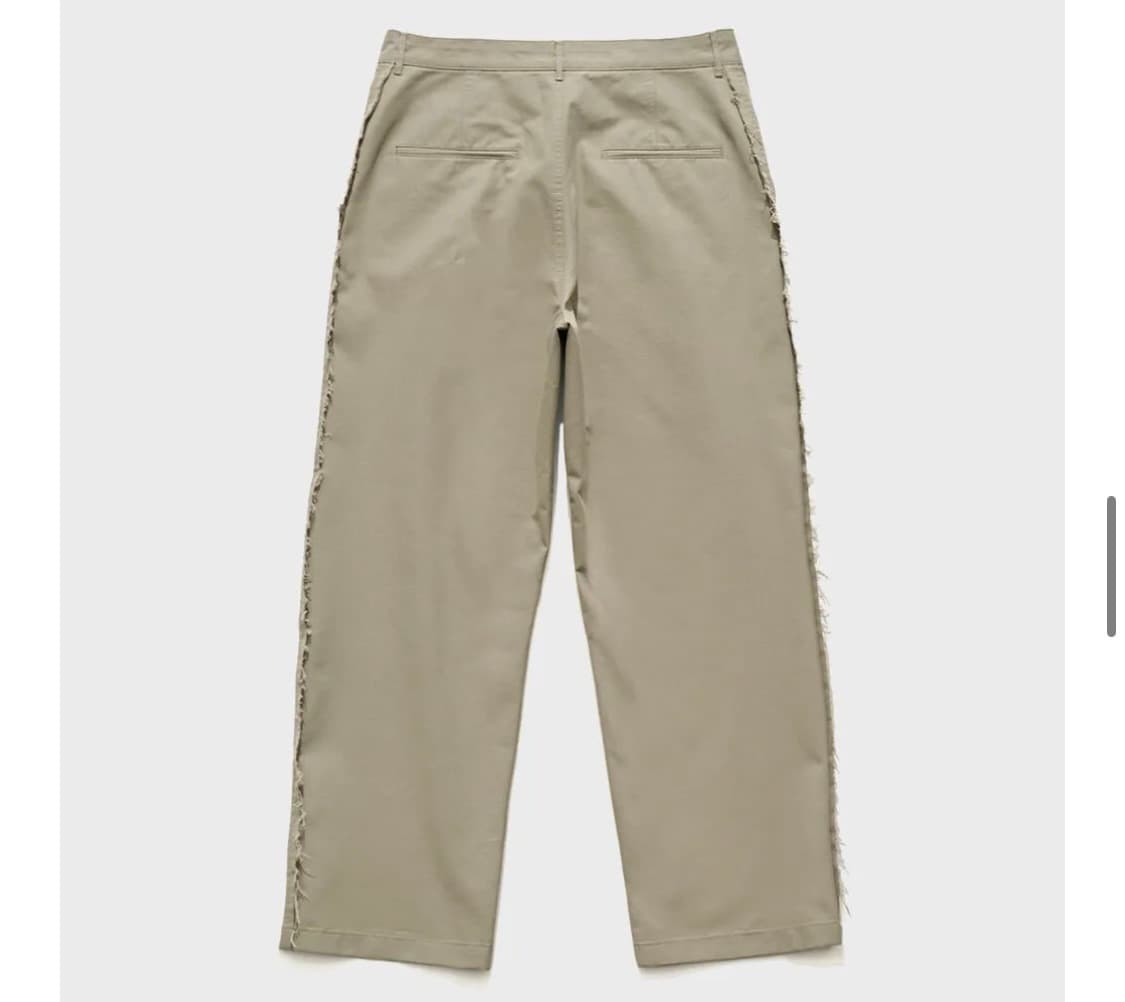 [언어펙티드]RAW EDGE CHINO PANTS (베이지) _ S사이즈 상품이미지4