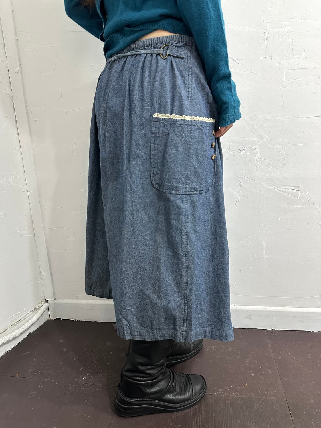 mori denim skirt 상품이미지3