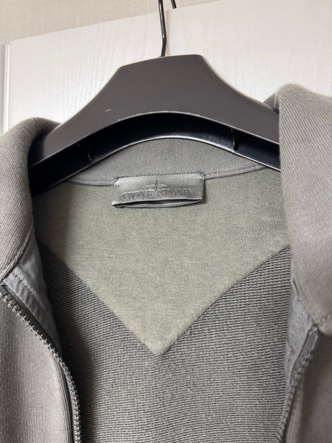 [L] 스톤아일랜드 고스트피스 코튼 저지 집업 자켓 상품이미지4