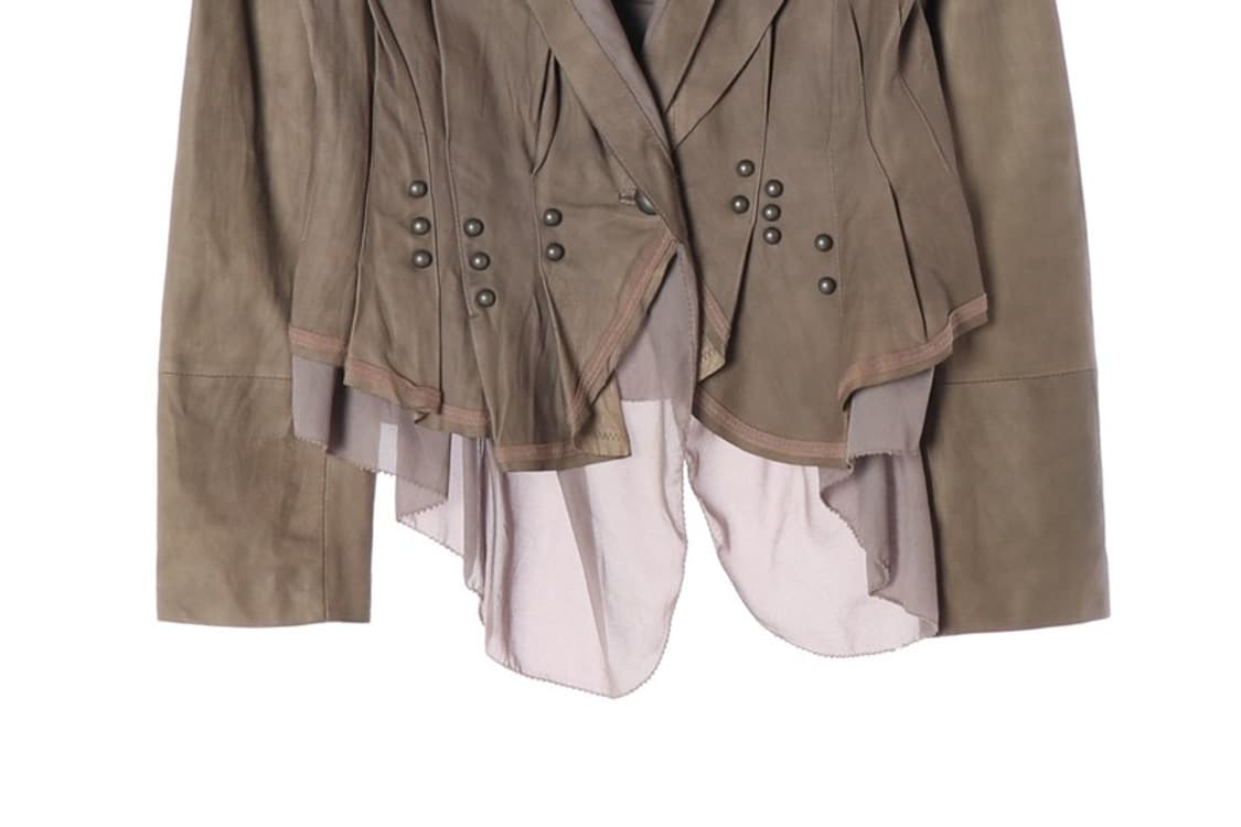 CATRINET 레이어드 염소가죽 자켓 88 상품이미지4