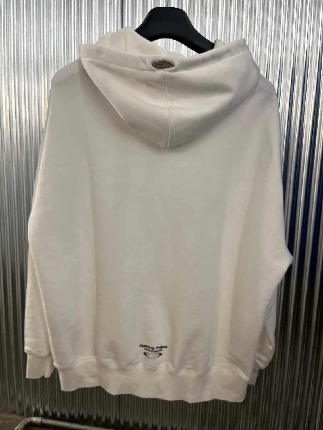 오프닝 프로젝트 후드티 아이보리 2 상품이미지3