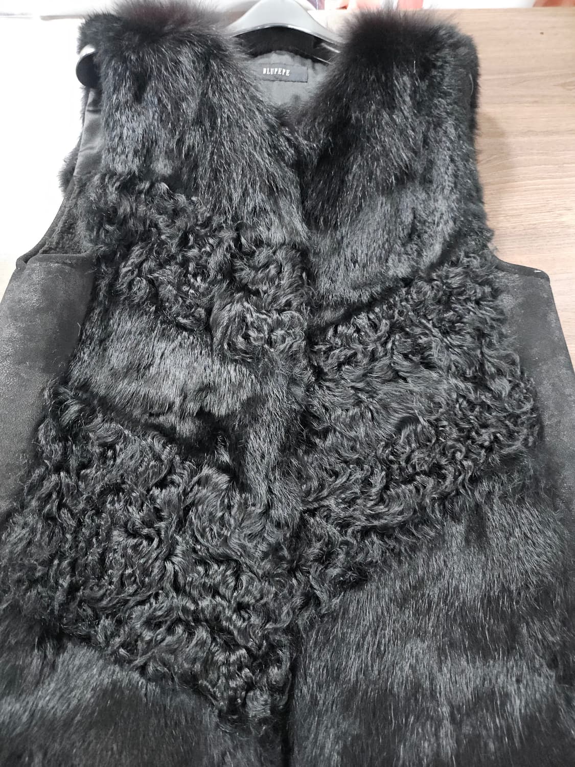 BLUPEPE 밍크퍼  가죽베스트 55 상품이미지6