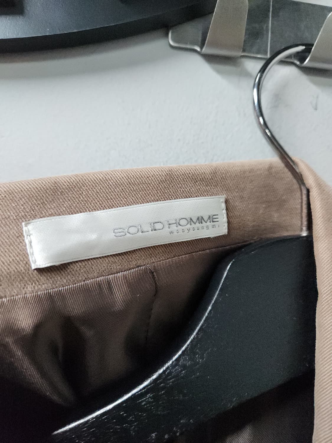 우영미 솔리드 옴므 코튼 블레이저 자켓 상품이미지9