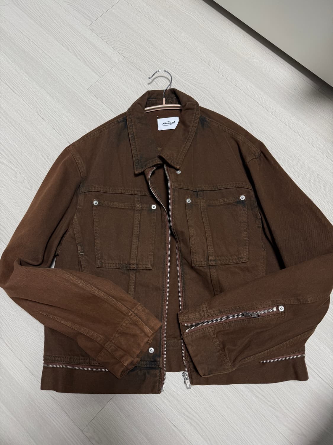 그레일즈 OVERDYED DENIM TRUCKER 상품이미지1