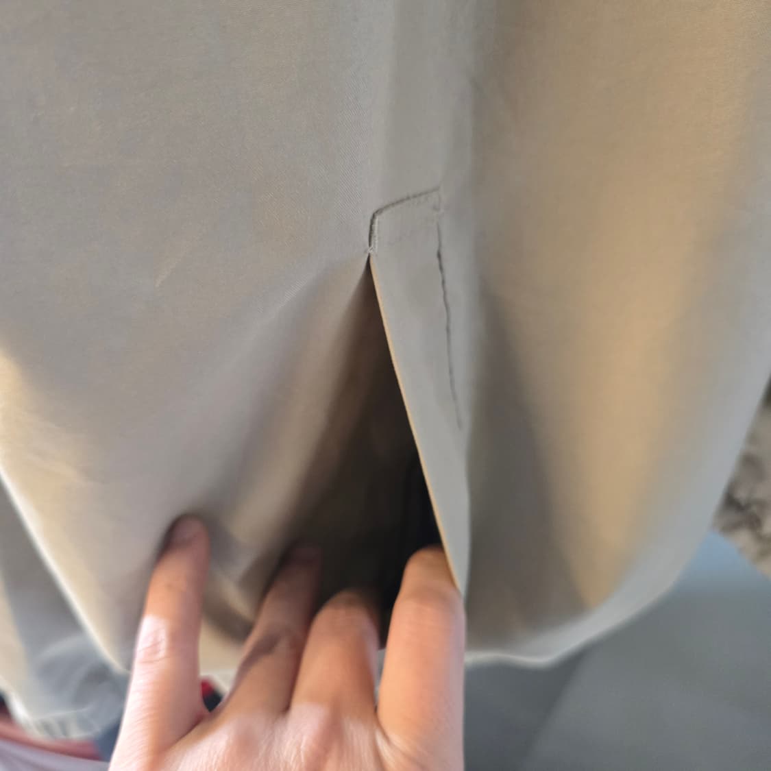  우드레이크 빈티지 블루종 자켓 베이지 상품이미지5