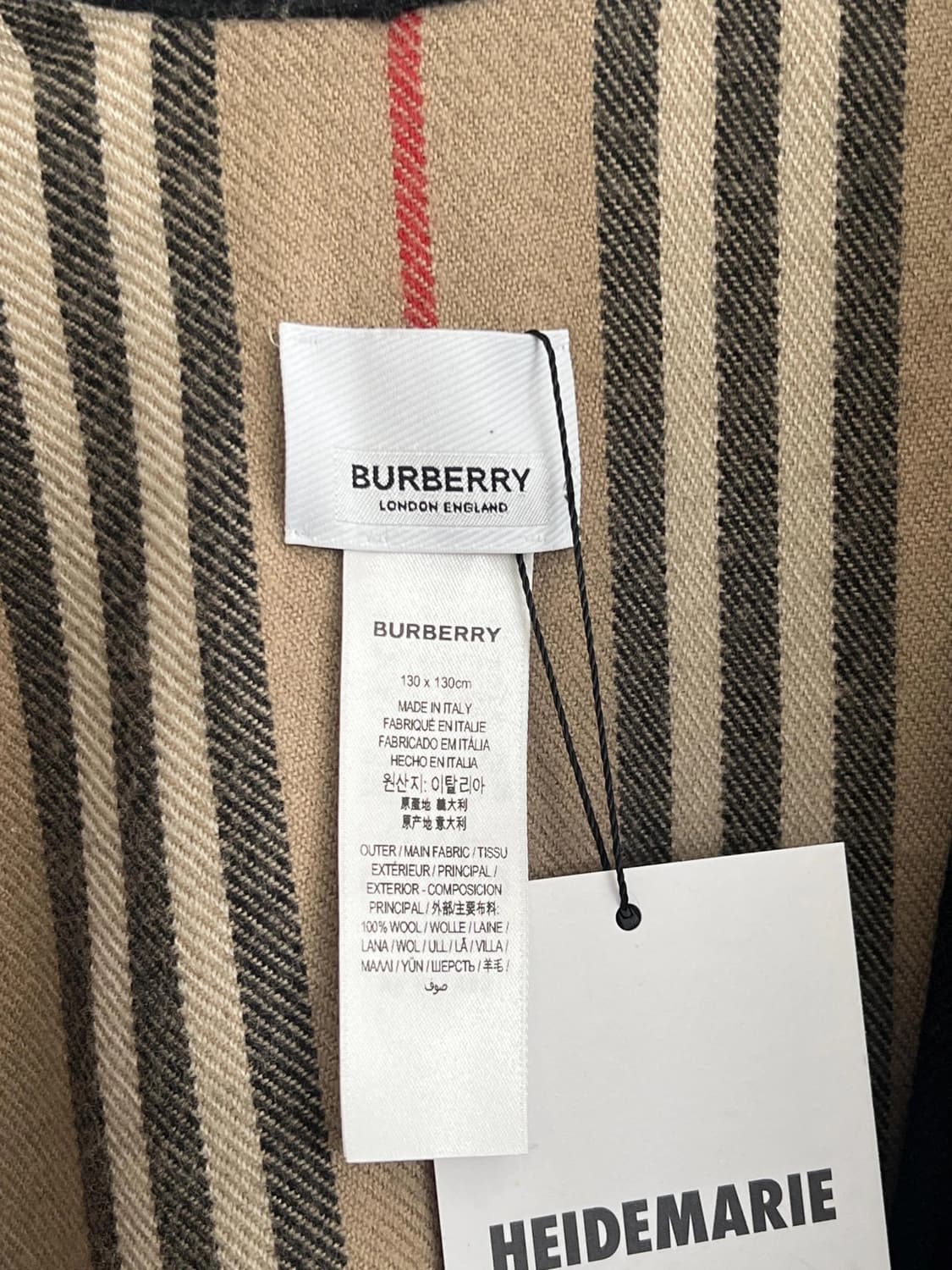 버버리 숄 상품이미지2