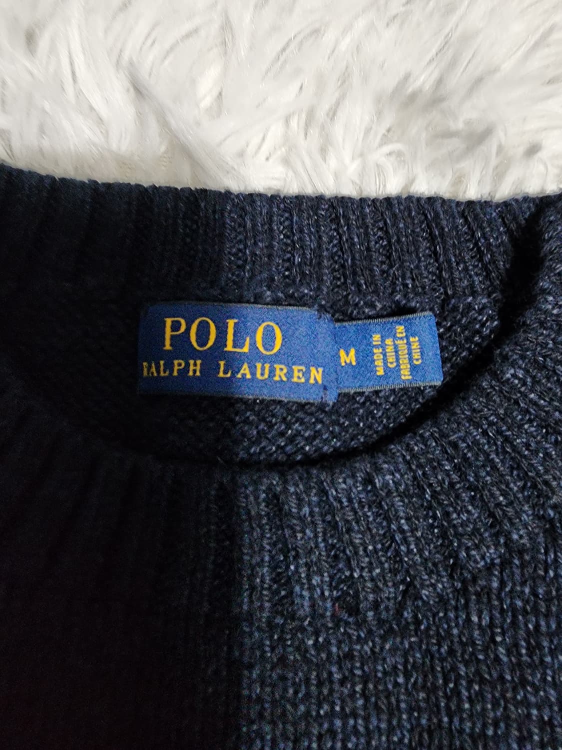 (한정판)폴로 랄프로렌 베어 곰돌이 여성 린넨 니트 스웨터 상품이미지4