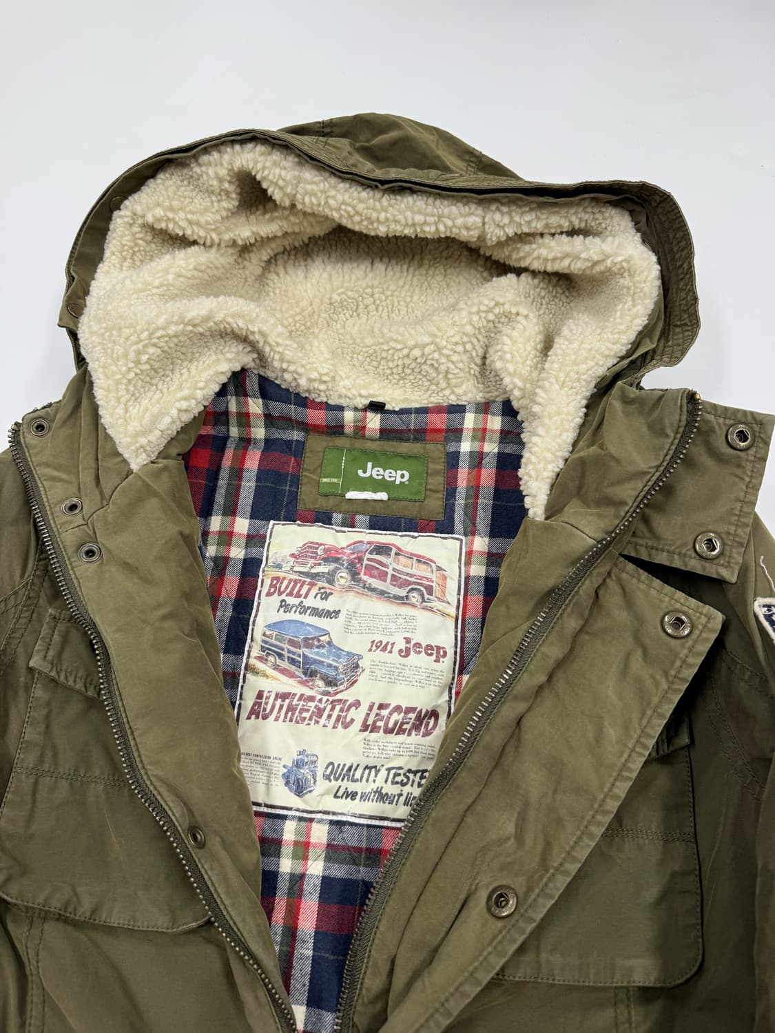 Jeep 양털 야상자켓 상품이미지5