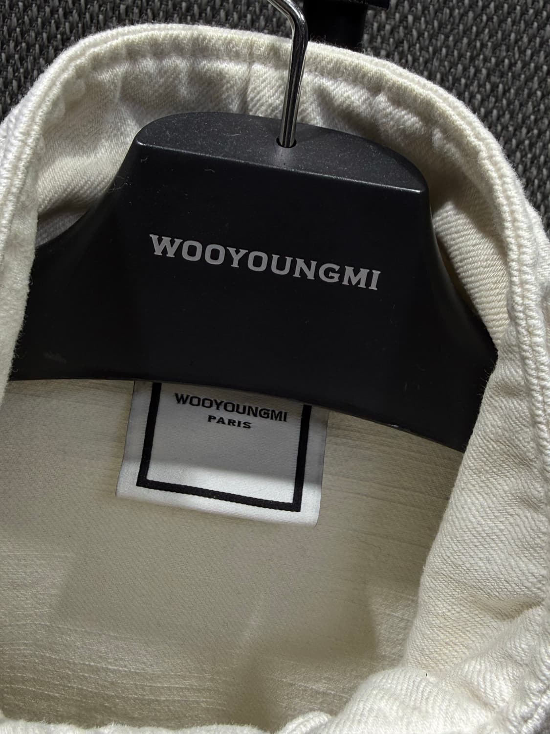 우영미 22fw 에크루 하이넥 자켓 48 상품이미지5