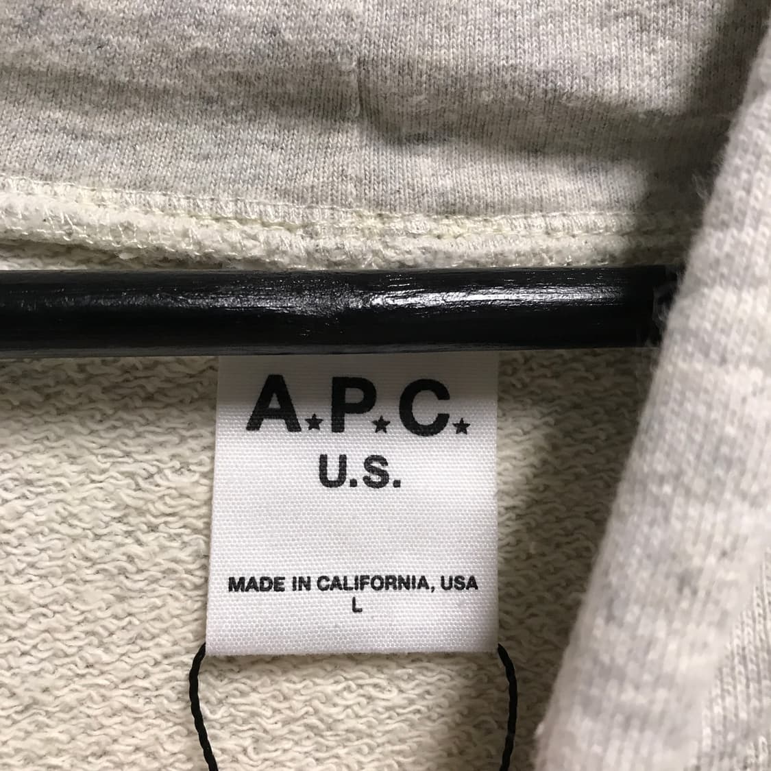 APC 아페쎄 후드티 L 상품이미지4