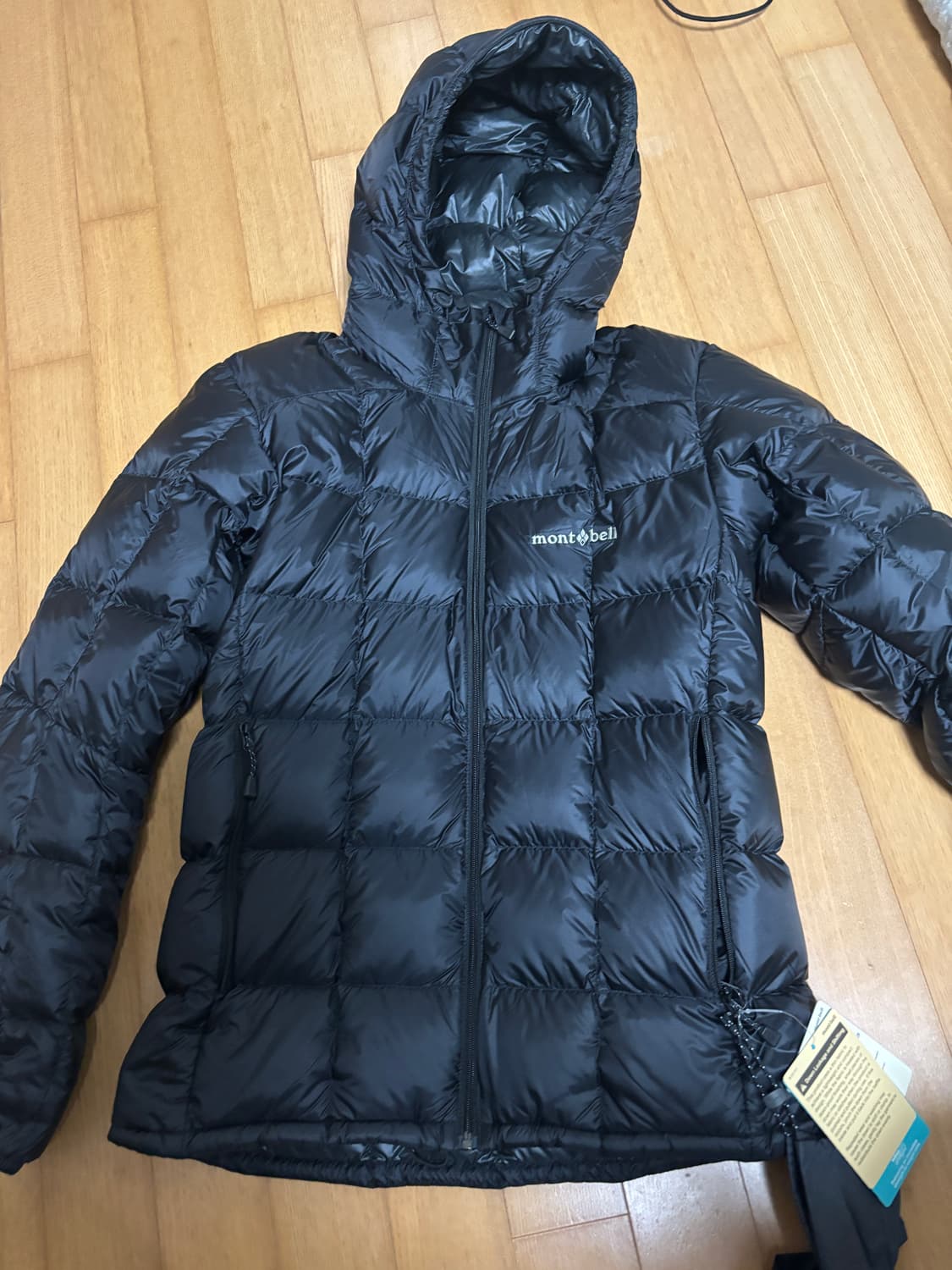 몽벨 슈페리어 다운 파카 black s사이즈 상품이미지2