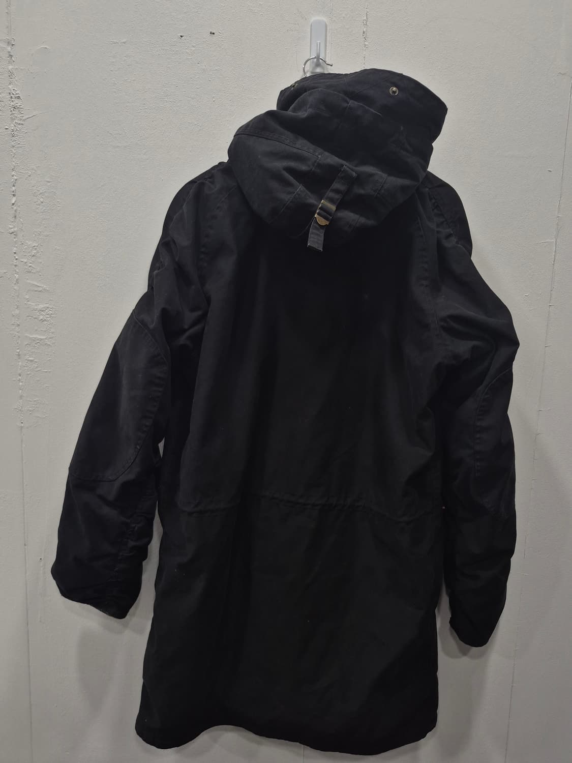 알파인더스트리 블랙 후드 야상 점퍼 자켓 남성 95~100사이즈 상품이미지4