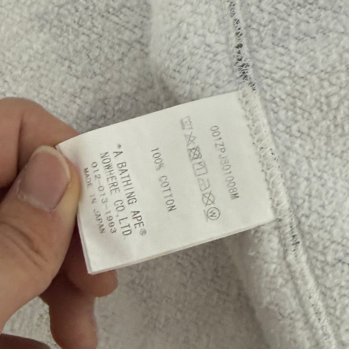 [xl] 베이프 후드집업 더블샤크 카모 화이트 상품이미지6