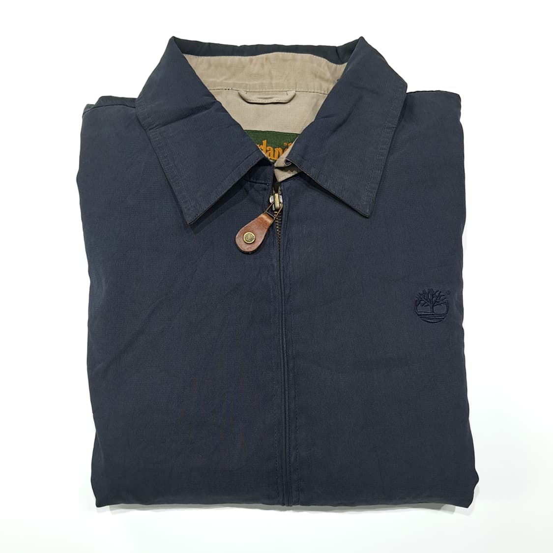 CL844 S 팀버랜드 00s 가죽풀러 네이비 블루종 자켓 아우터 상품이미지9