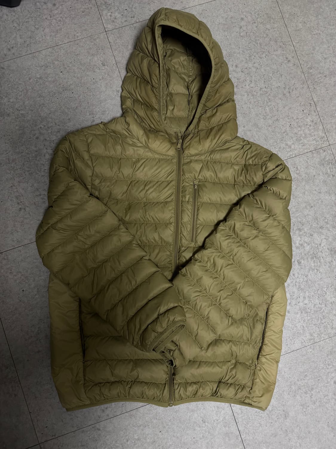 플랙 후드 경량 다운 자켓 상품이미지2