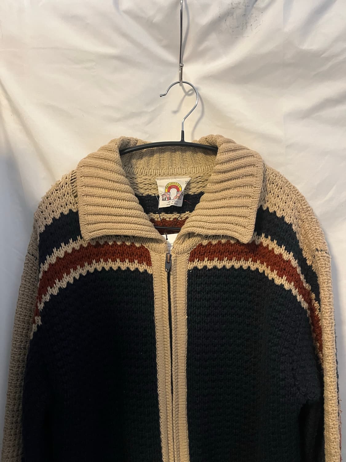 빈티지 니트집업 상품이미지3