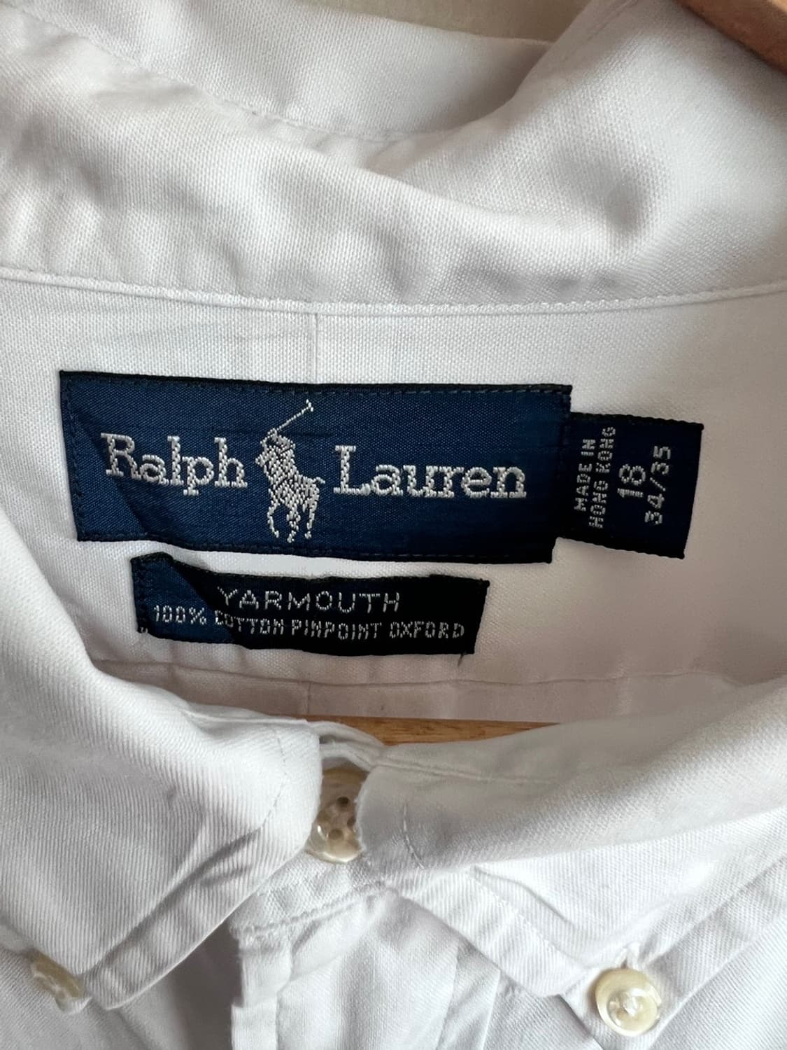 폴로 화이트 셔츠 상품이미지4