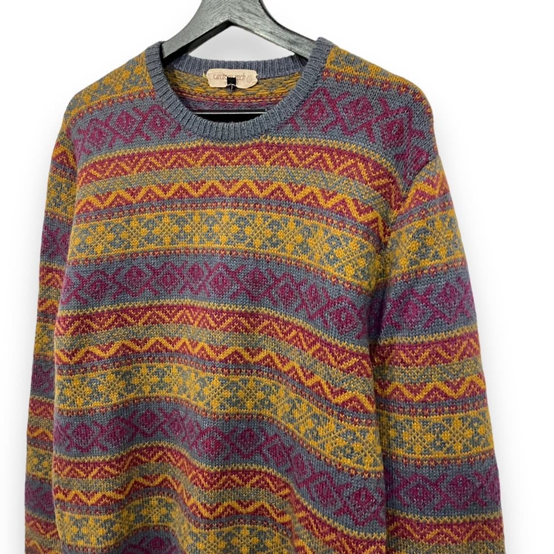 빈티지 패턴 니트 상품이미지4