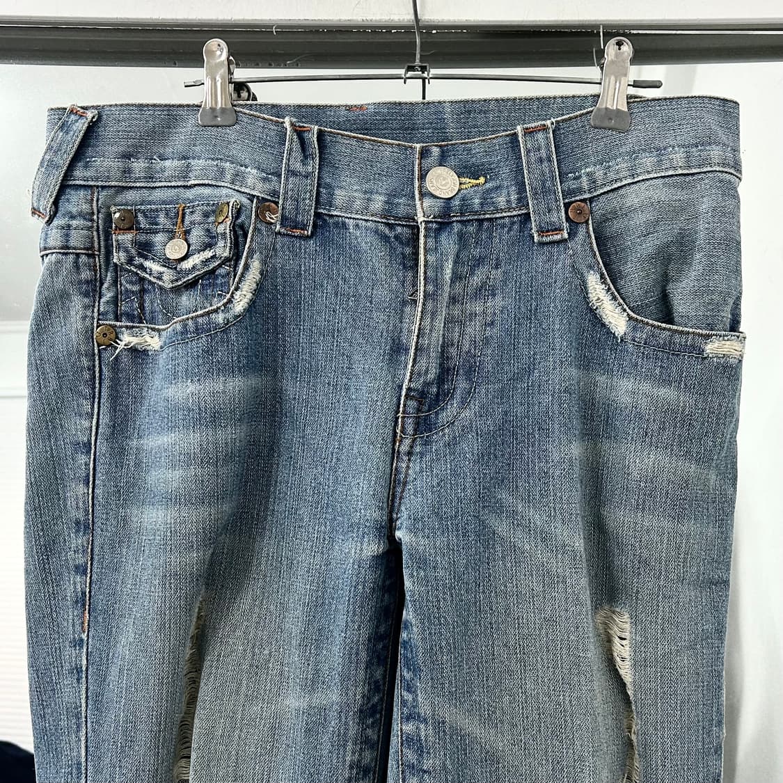 트루릴리전 월드투어 부츠컷 데님 팬츠 상품이미지7