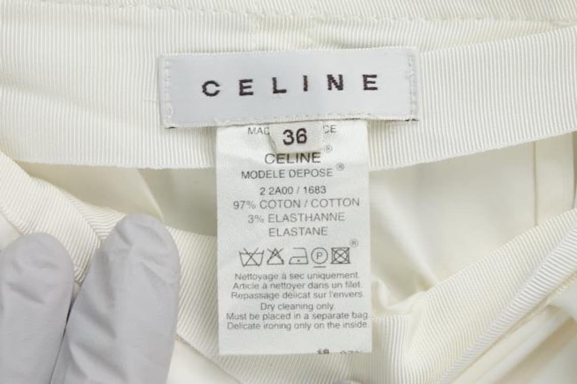 CELINE 플리츠 랩 스커트 상품이미지2