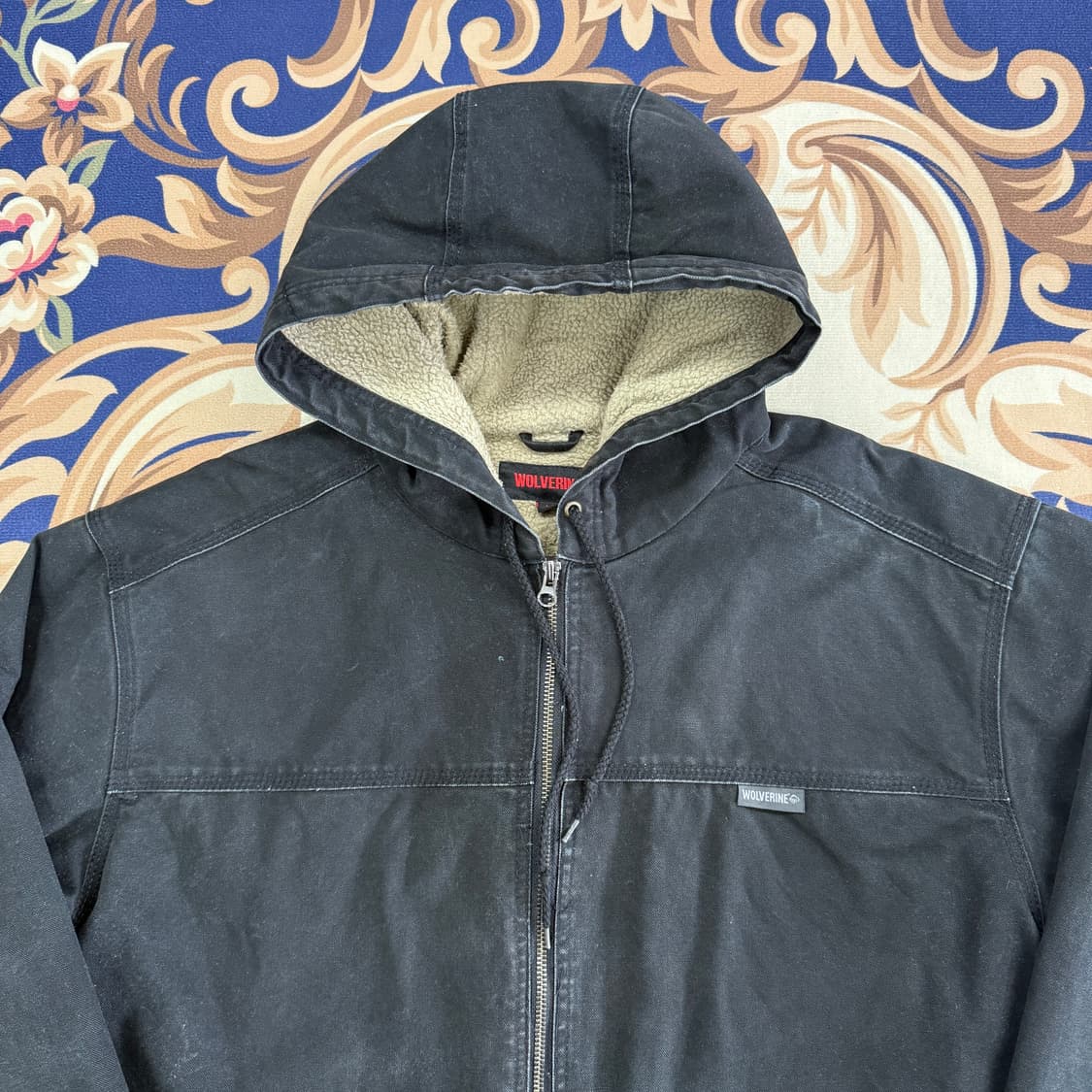 (L)울버린 WOLVERINE 후드 워크자켓(블랙) 상품이미지2