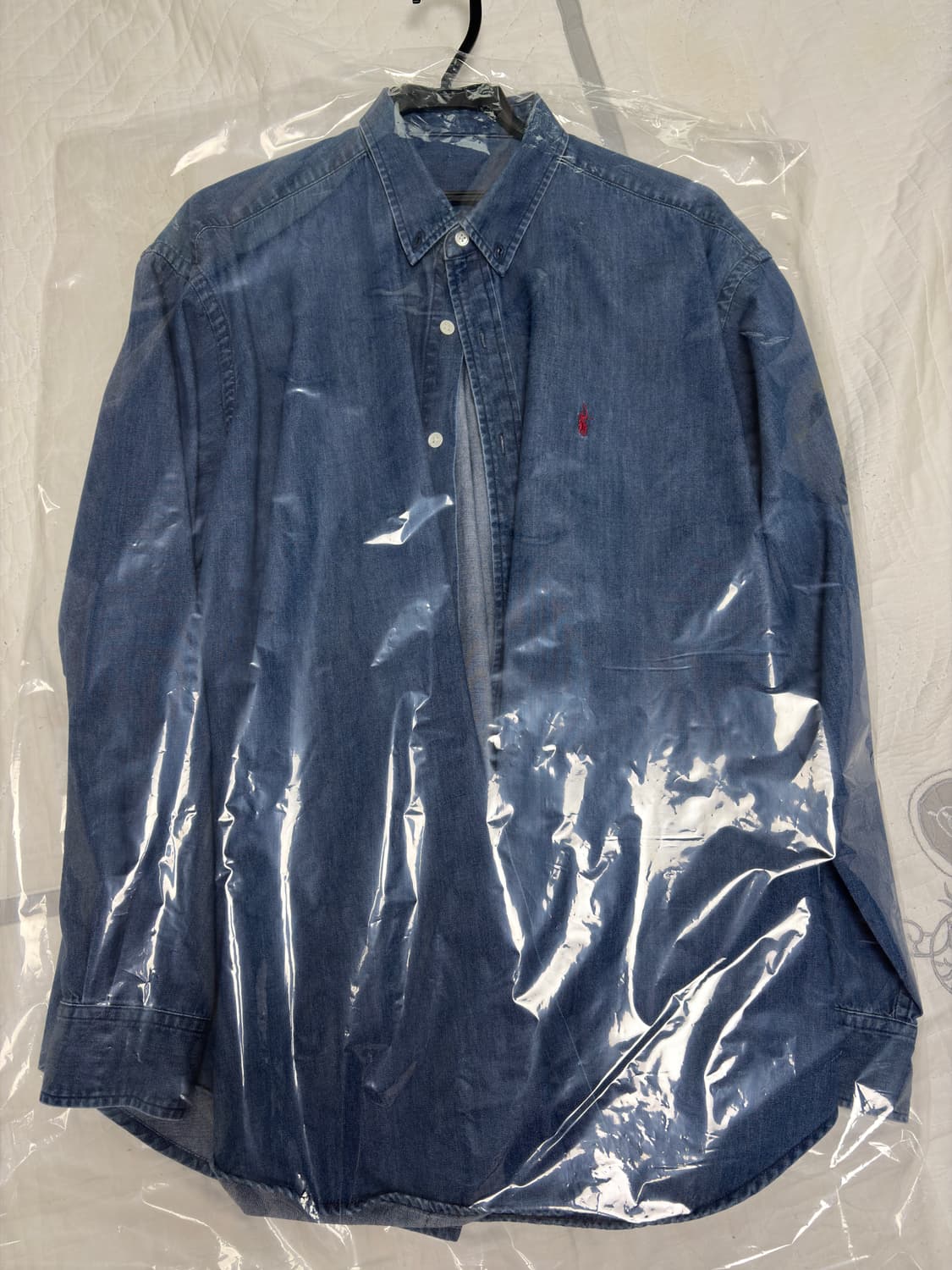 [주말특가]빔즈 SSZ  가마쿠라 류창마 오버핏 데님 셔츠 자켓 S 상품이미지3